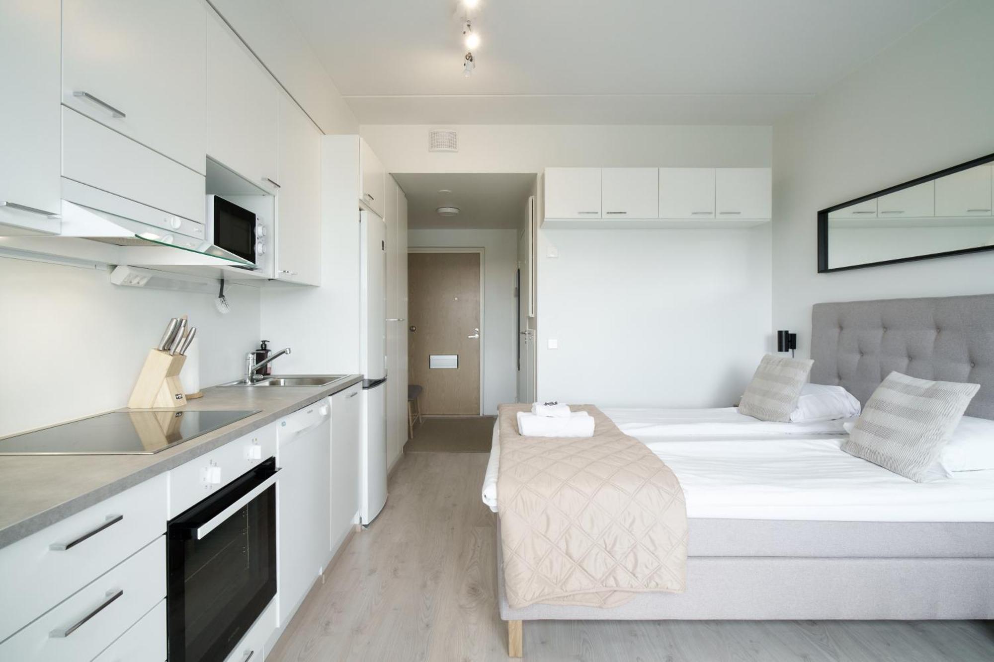 Norden Homes Turku Apartment With Free Parking Buitenkant foto